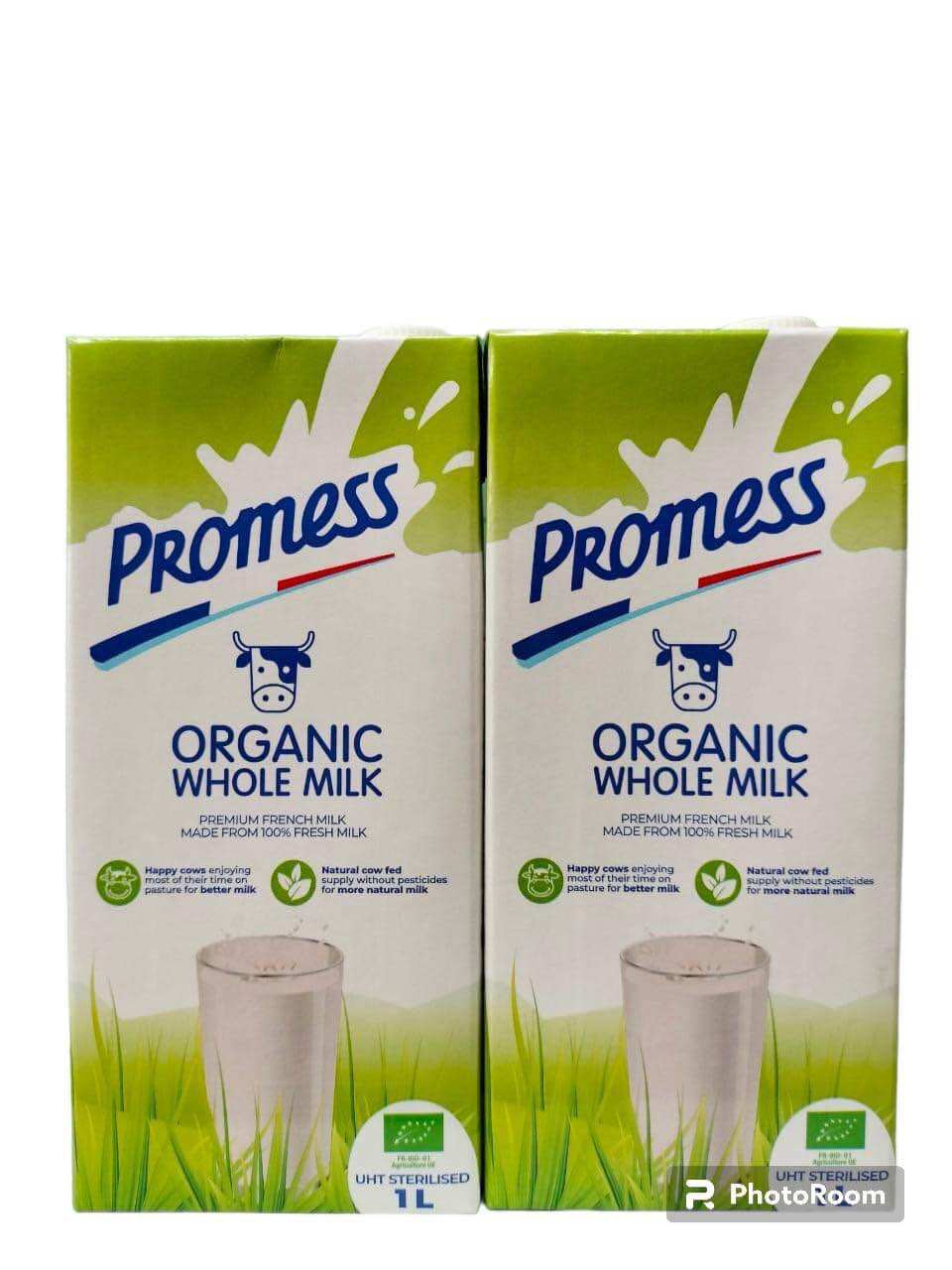 Thùng 6 hộp 1l sữa tươi promess organic