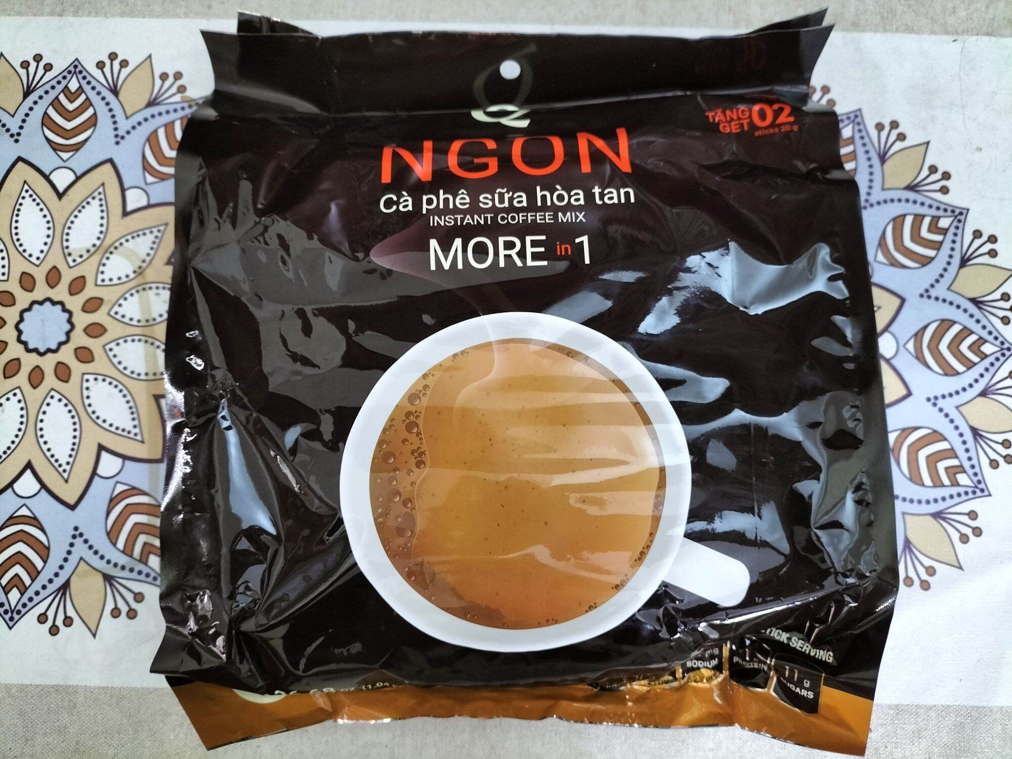 Thùng cafe Ngon Trần Quang 10 bịch to