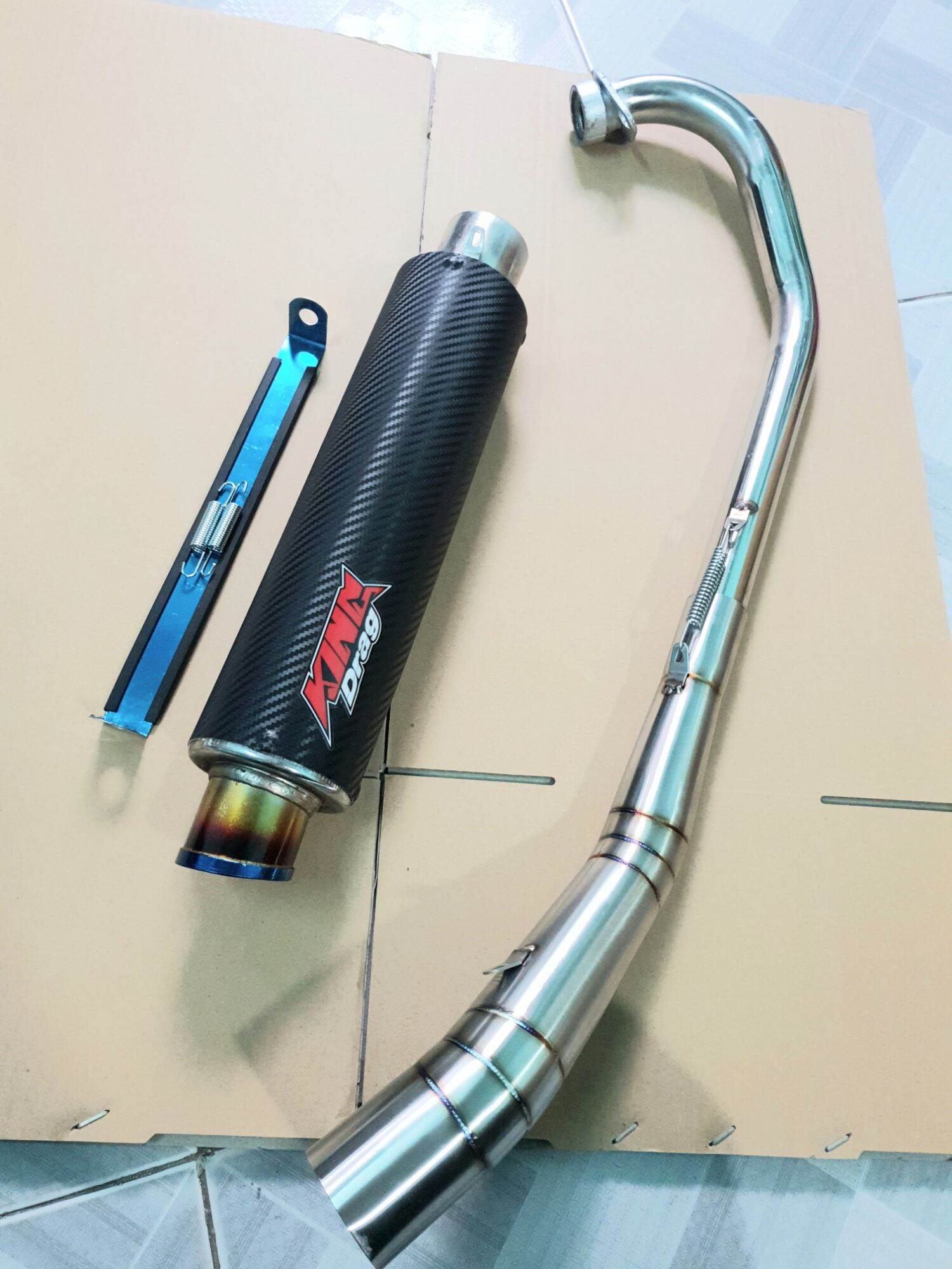 Pô King drag gắn Winer Sonic Exciter raider satria wave sirius jupiter.