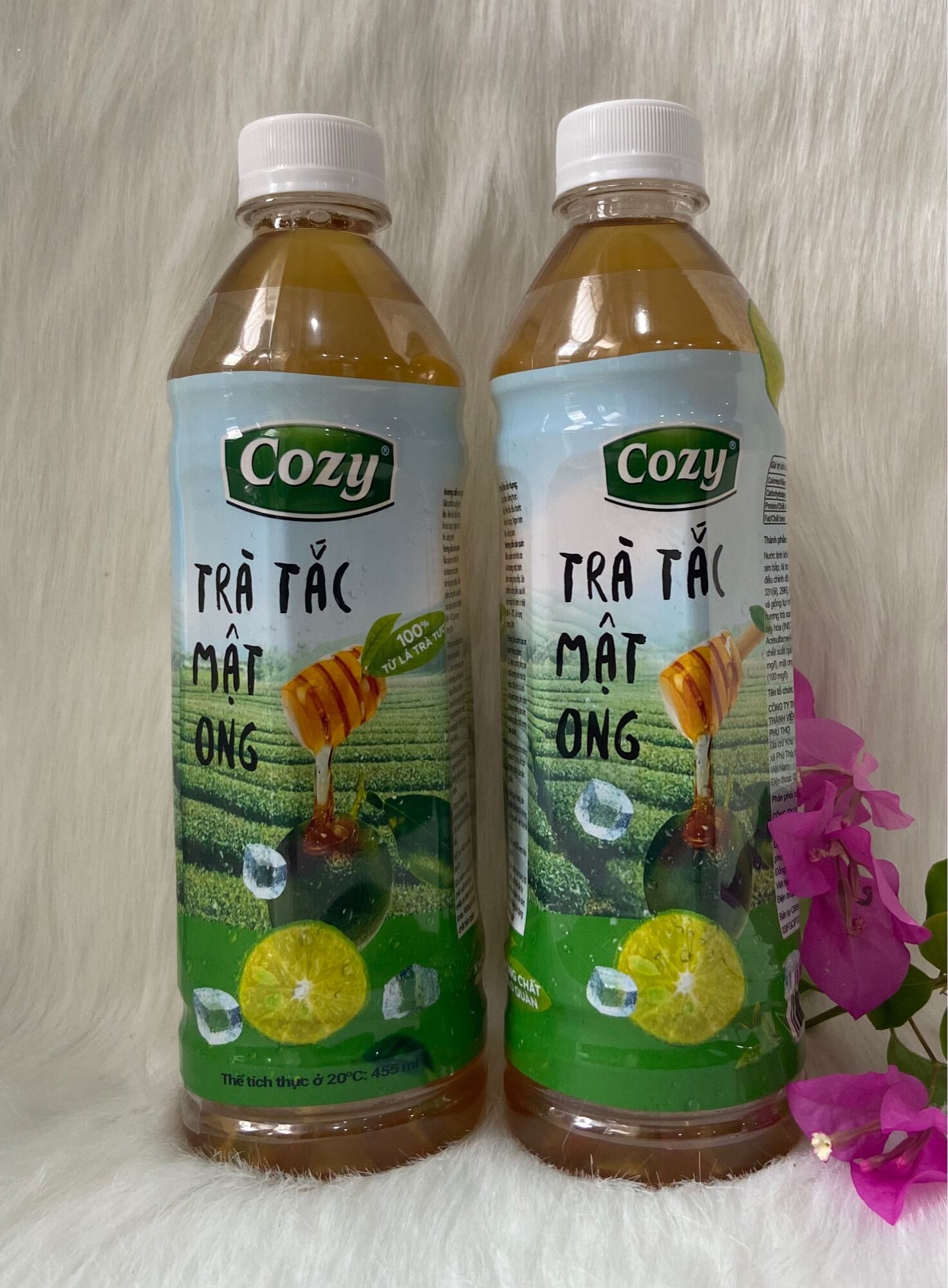 1 Thùng COZY Trà Tắc Mật Ong /24 chai *455ml