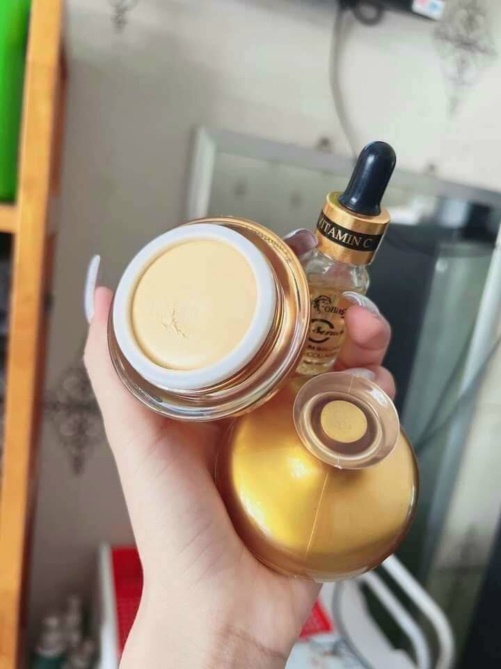 combo kem sâm & serum