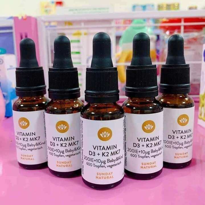 Vitamin d3 k2 mk7 đức