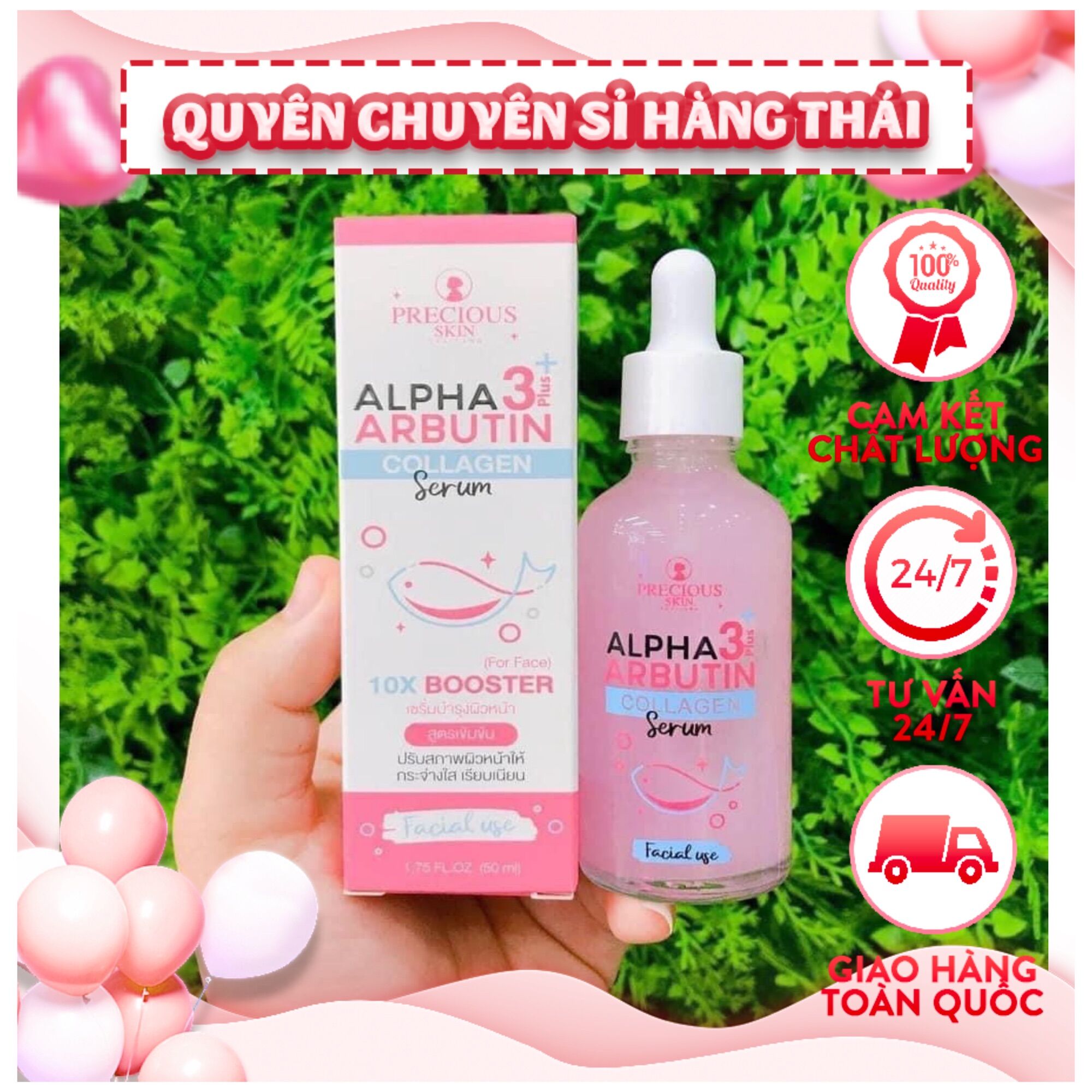 Serum alpha arbutin thái lan