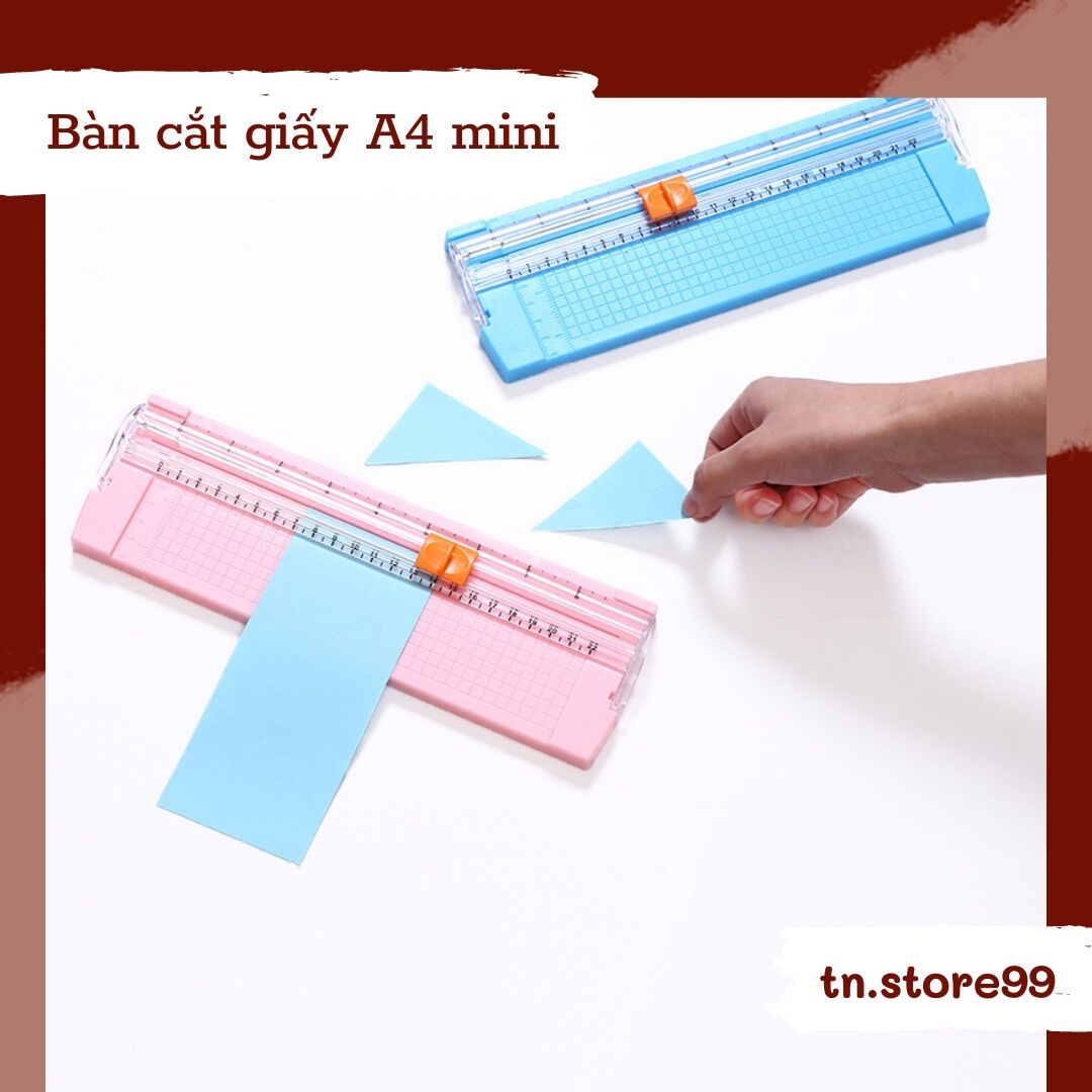 BÀN CẮT GIẤY KHỔ A4 MINI SIÊU TIỆN LỢI