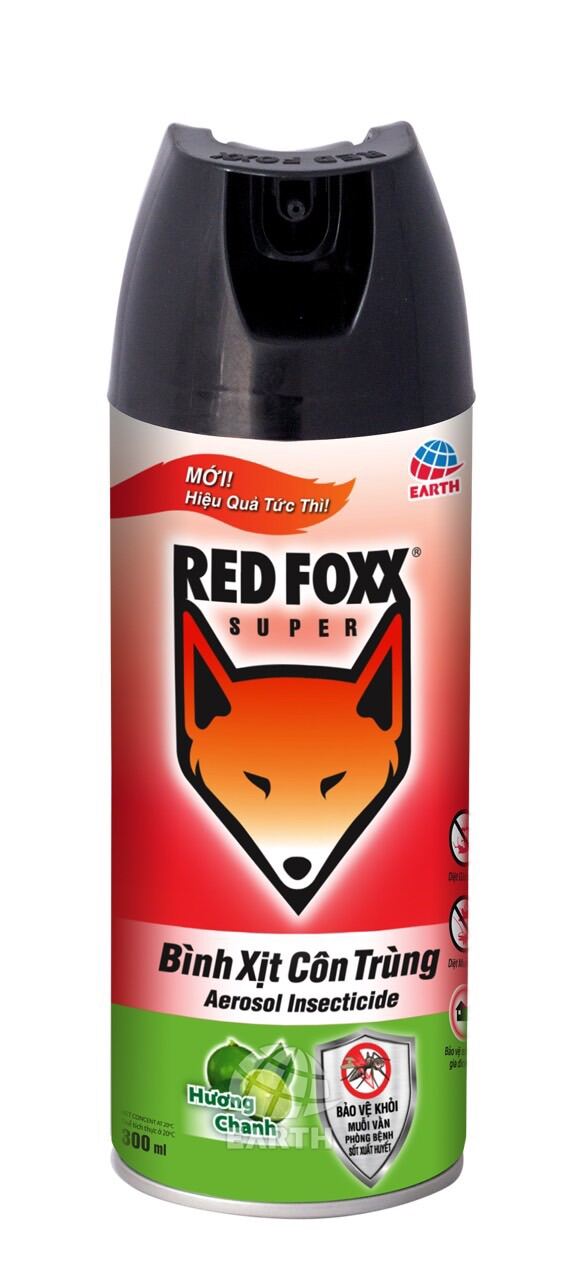 Bình xịt côn trùng Red foxx hương chanh.chai..30.000đ