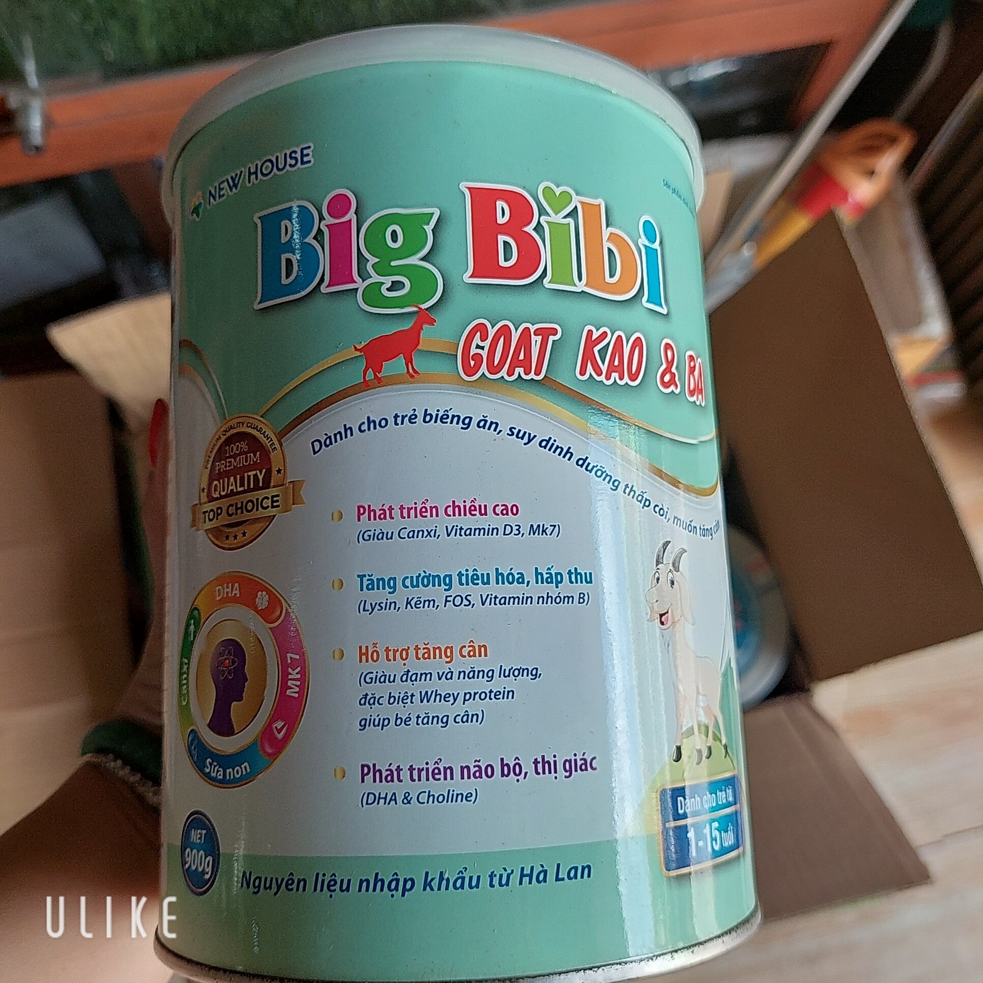 1 Lon Sữa Bột hết data 900g Dùng Ủ Mồi Câu Cá