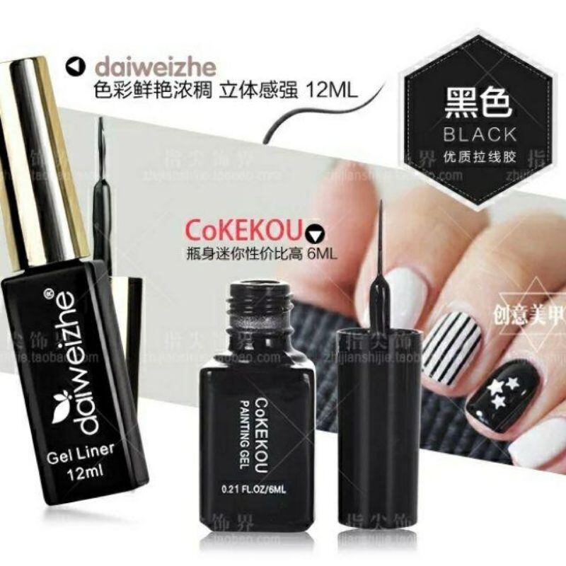 Cọ nét sơn gel Cokekou