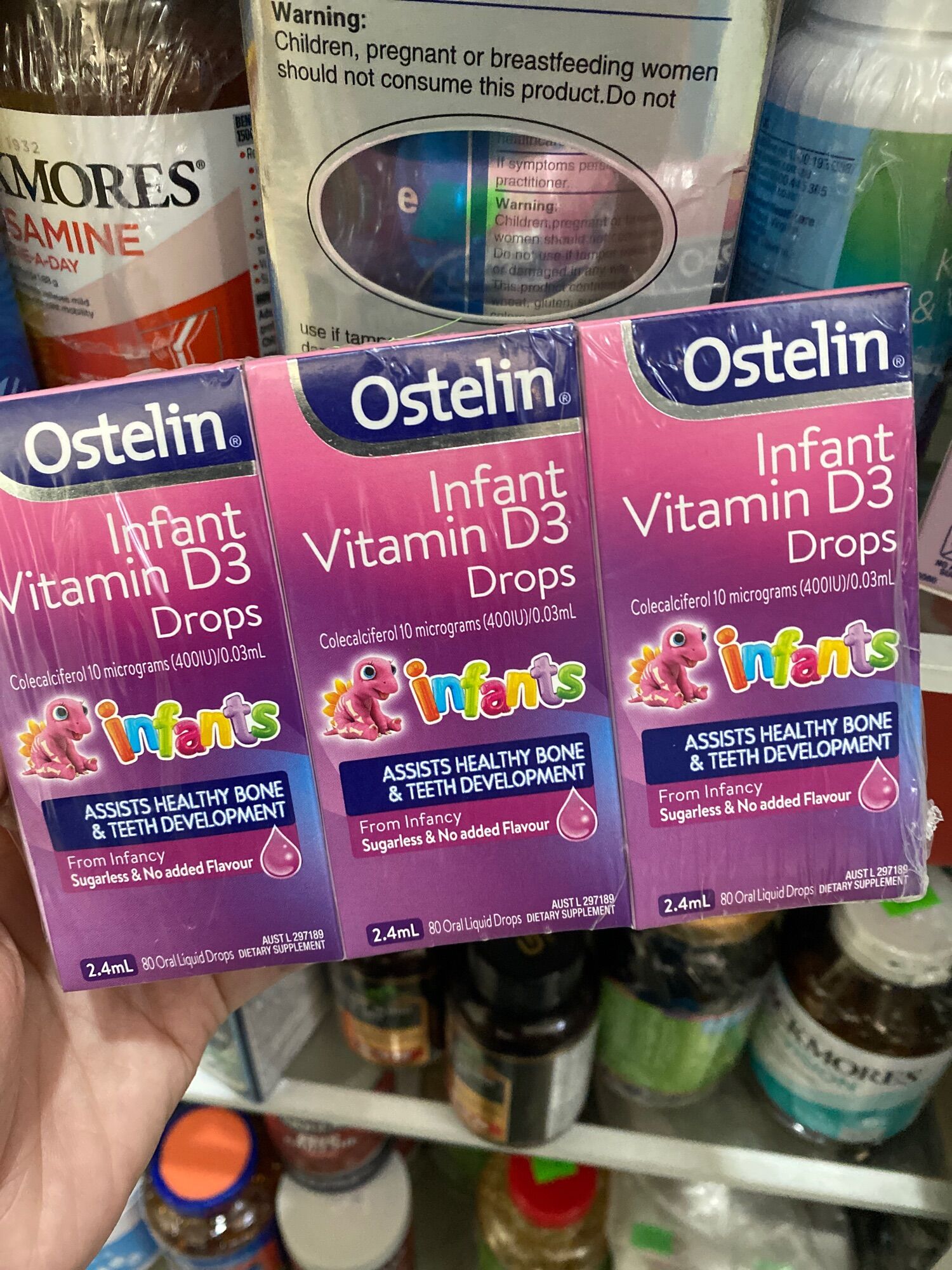 Vitamin D3 Ostelin Úc