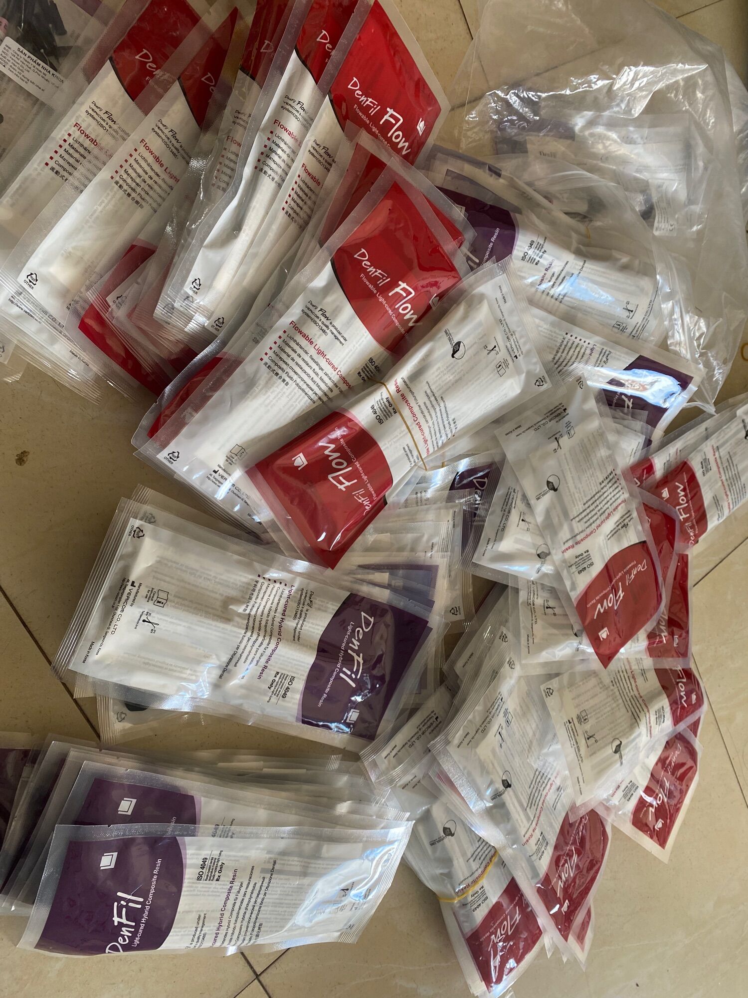 Composite lỏng Denfil màu A3 date 2025