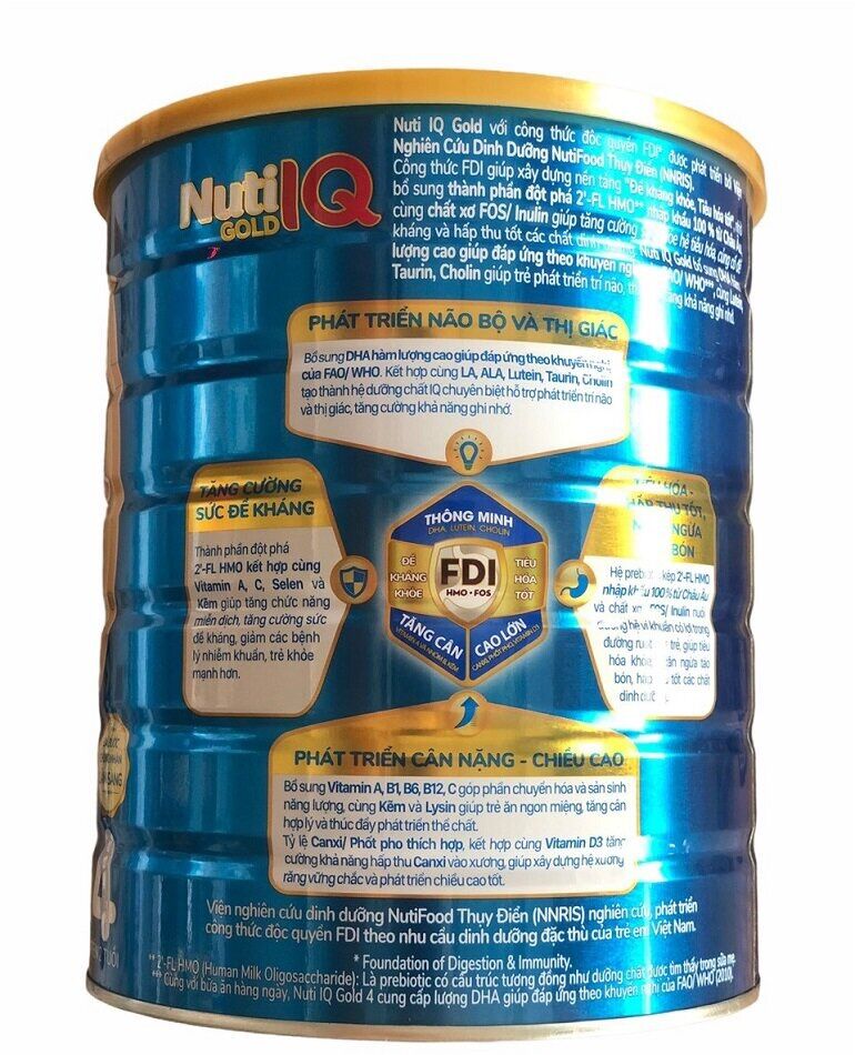 Sữa Nuti IQ Gold 3 1.5kg