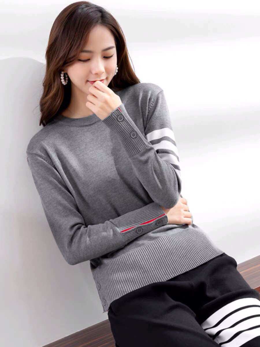 [HCM]Áo khoác len sweater Thom brown cao cấp