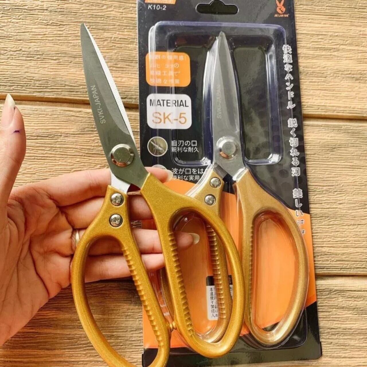 kéo vàng KS5 Nhật Bản (dụng  cụ  làm bếp)