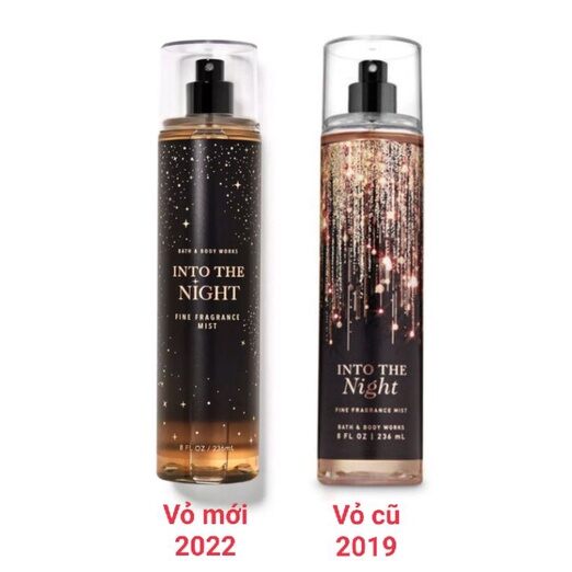 Body mist Xịt thơm toàn thân  236ml 002 into/ mid night