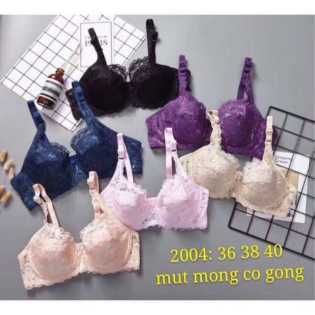 Thanh lý: Áo lót ren có gọng đệm mỏng