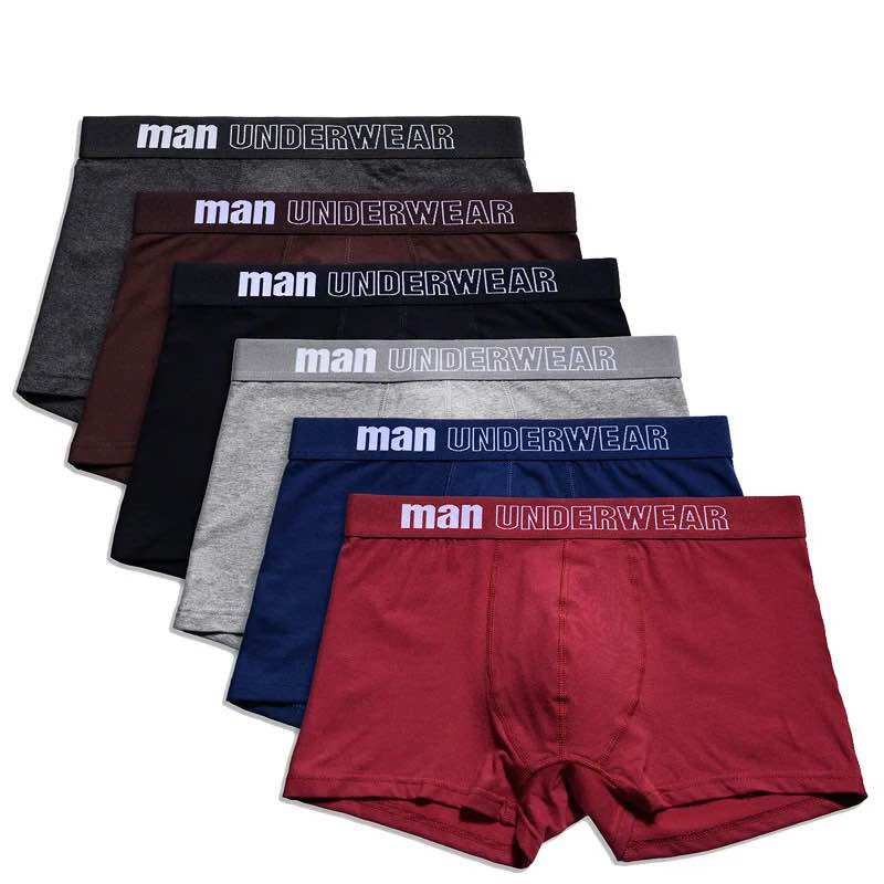 Combo 5 quần lót nam cotton, sịp đùi nam, underwear for man, mềm mịn