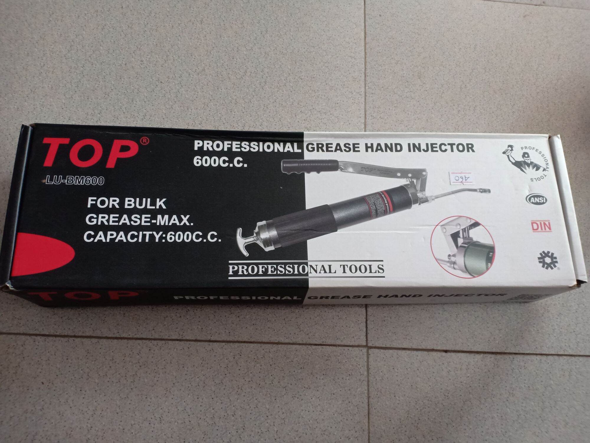 Súng bơm mỡ bò top 2ty 600cc