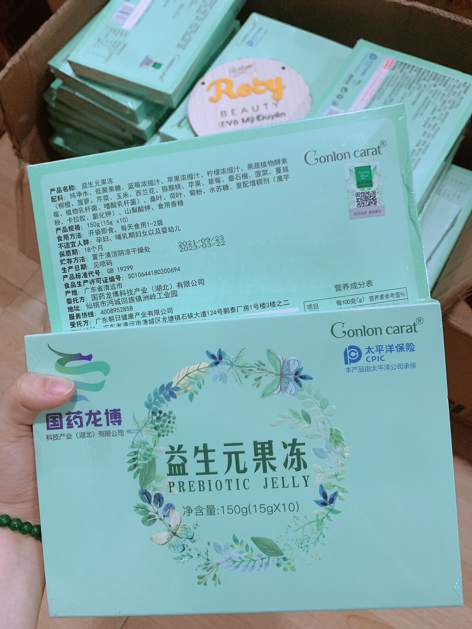 THẠCH GIẢM CÂN PREBIOTIC JELLY TRANG NEMO