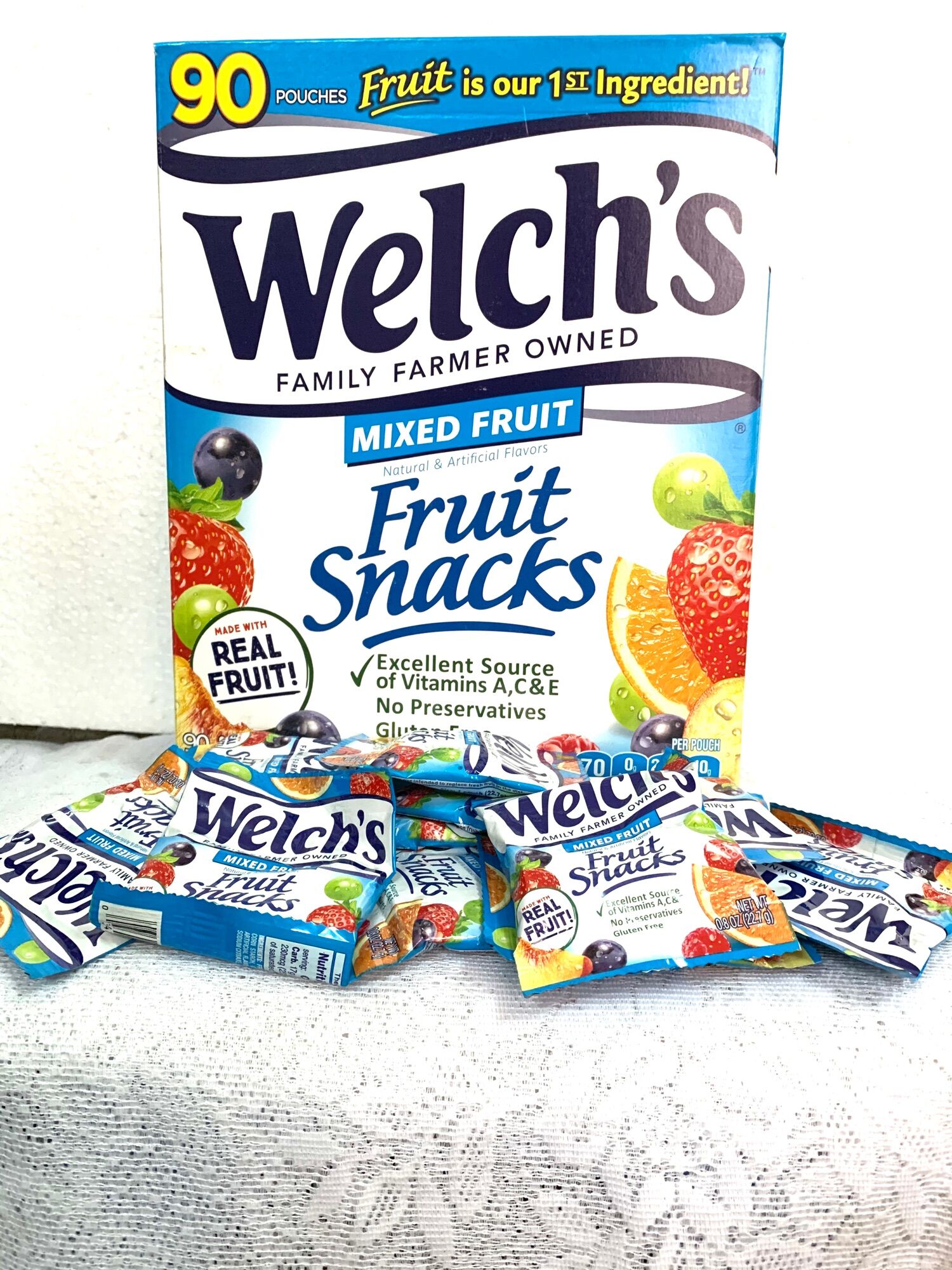 Combo 50 gói Kẹo dẻo Welch’s Mỹ (22,7g)