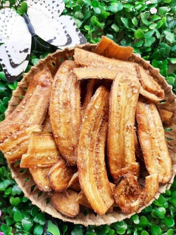 CHuối sấy mè đà lạt giòn ngon 1kg