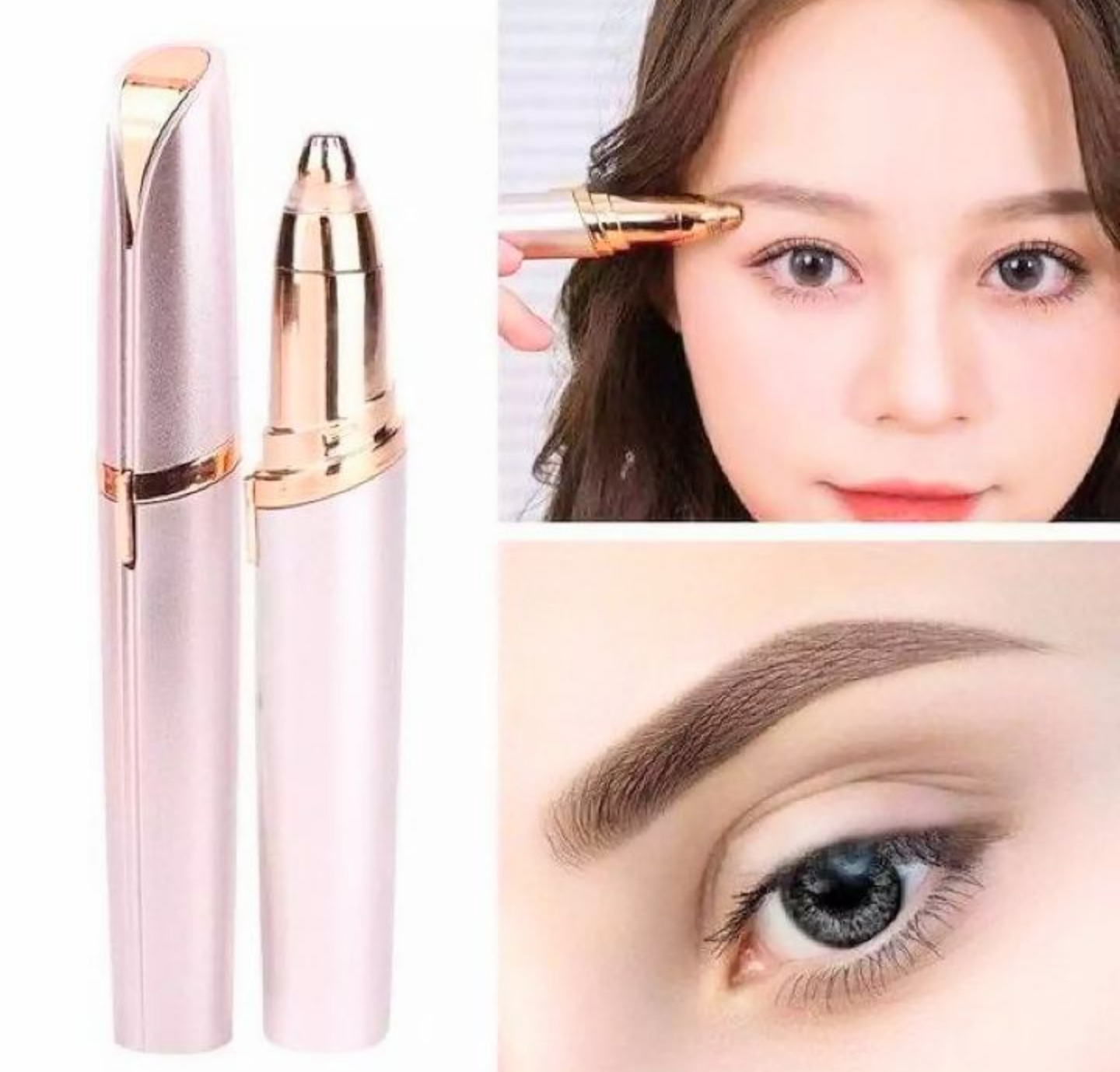 Bút tỉa lông mày lông mi mắt tỉa lông đa năng hàng chuẩn