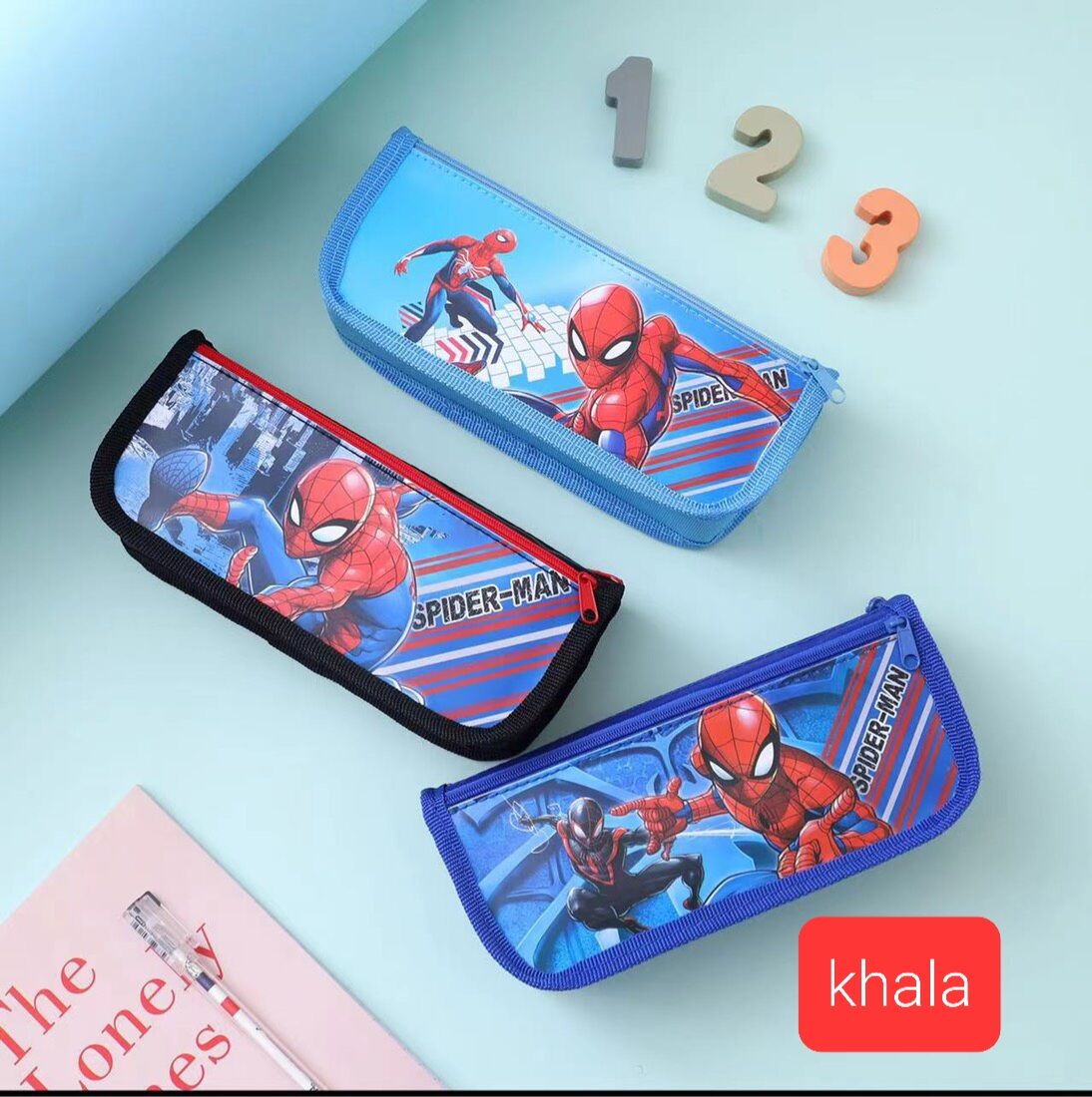 Hộp bút vải hình siêu nhân