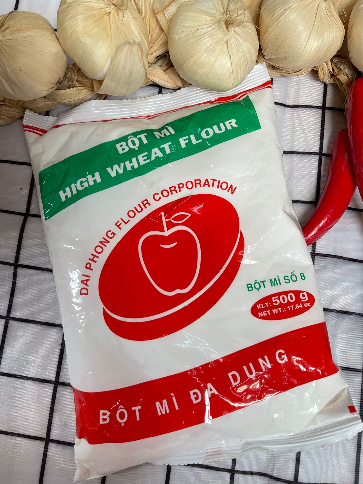 Bột mì đa dụng trái táo 500gram