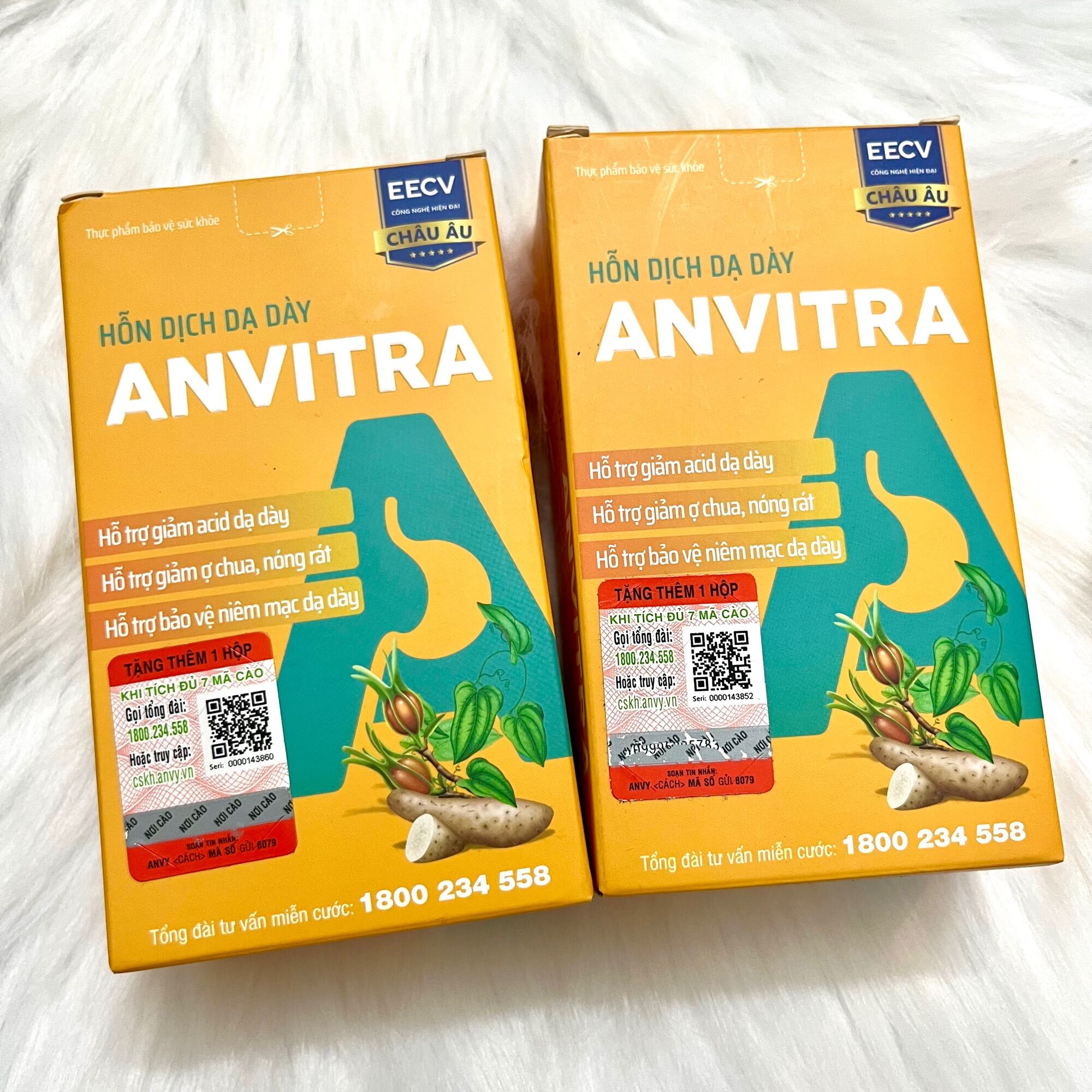 ANVITRA - MIỄN PHÍ VẬN CHUYỂN - HỖN DỊCH DẠ DÀY - CHÍNH HÃNG CÔNG TY