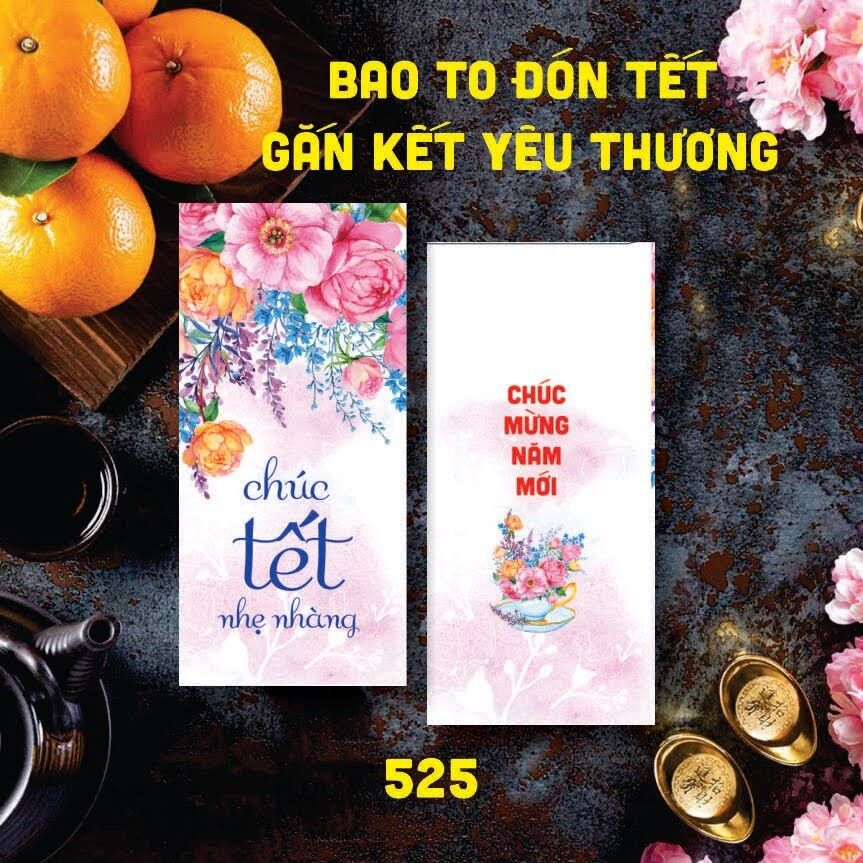 Mẫu bao lì xì Tết 2022 - Set 10 bao