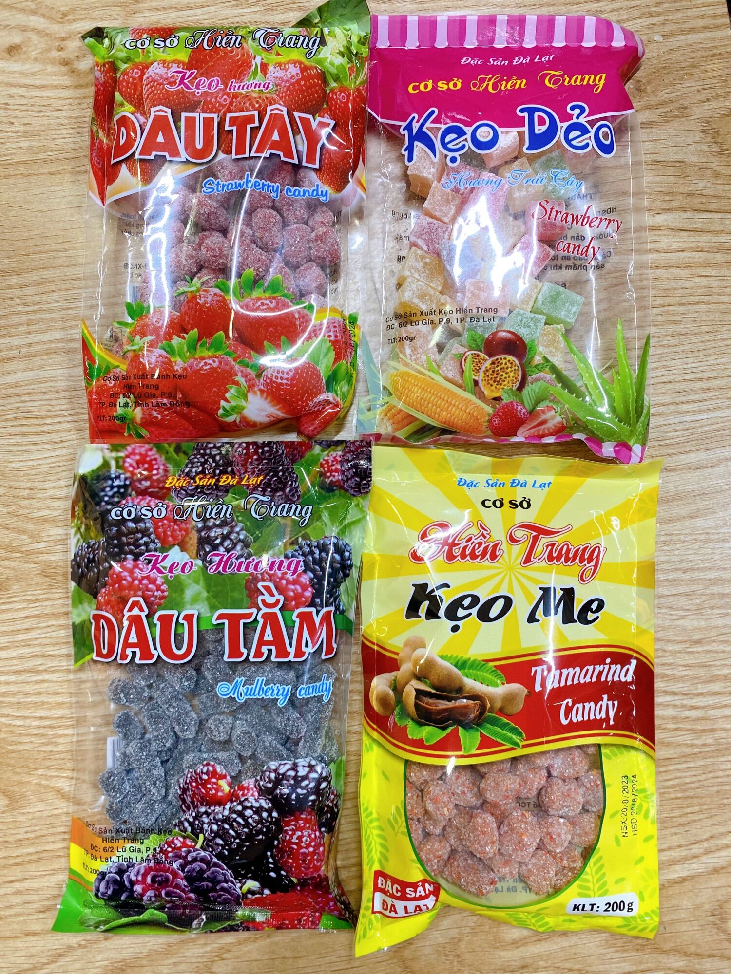 200G Kẹo dẻo trái cây - Đặc sản Đà Lạt