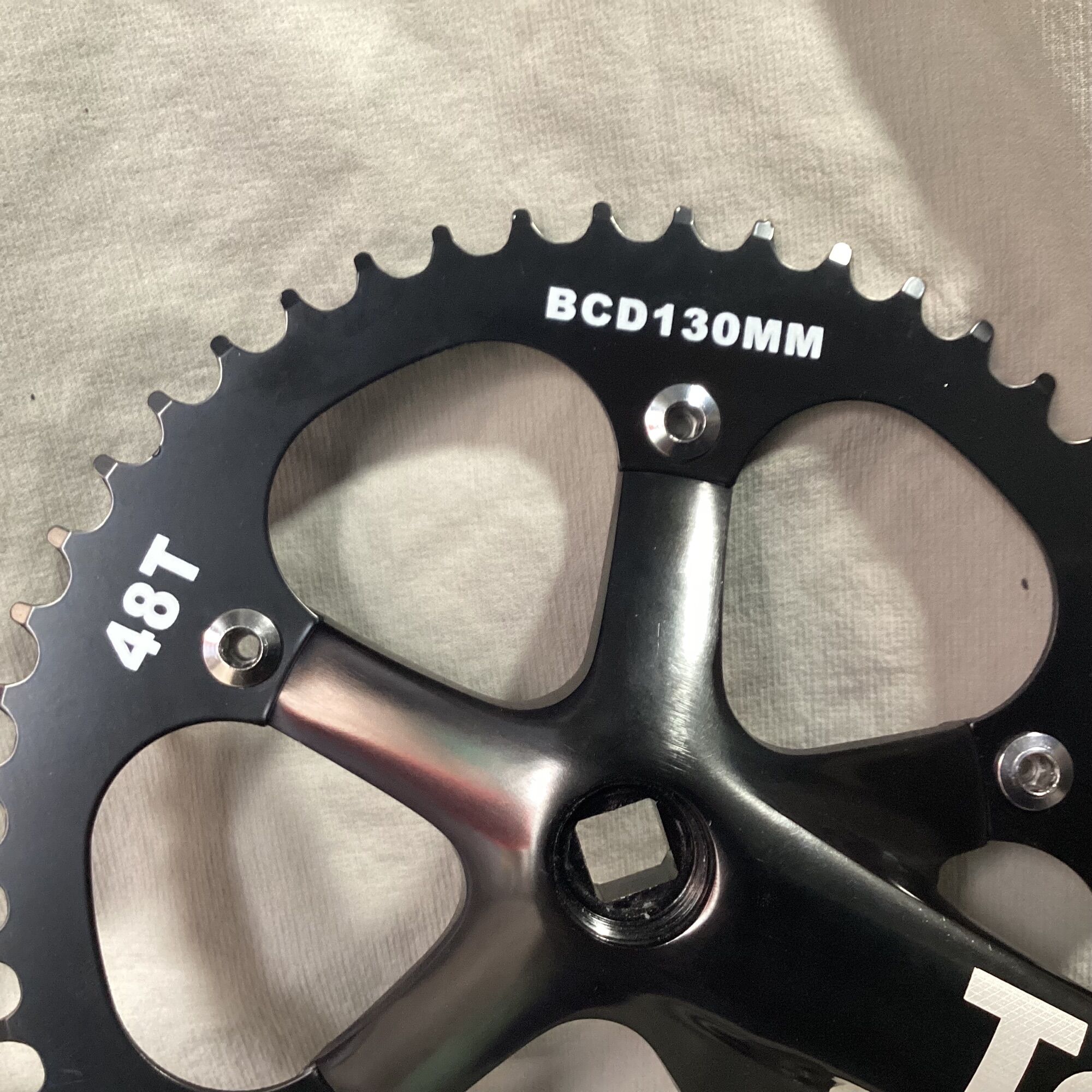 Đùi Dĩa Xe Đạp 1 Tầng FixedGear TENDO 48T 130BCD 170mm