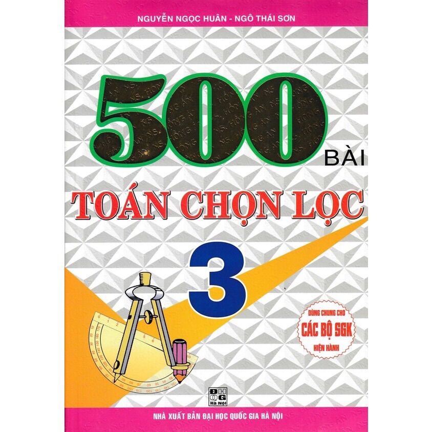 Sách - 500 bài toán chọn lọc lớp 3