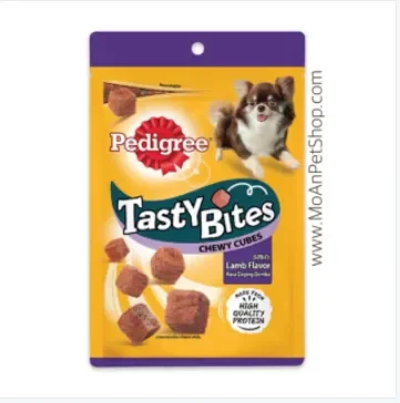 Bánh Pedigree Tasty Bites Chewy Cubes Lamb 60g