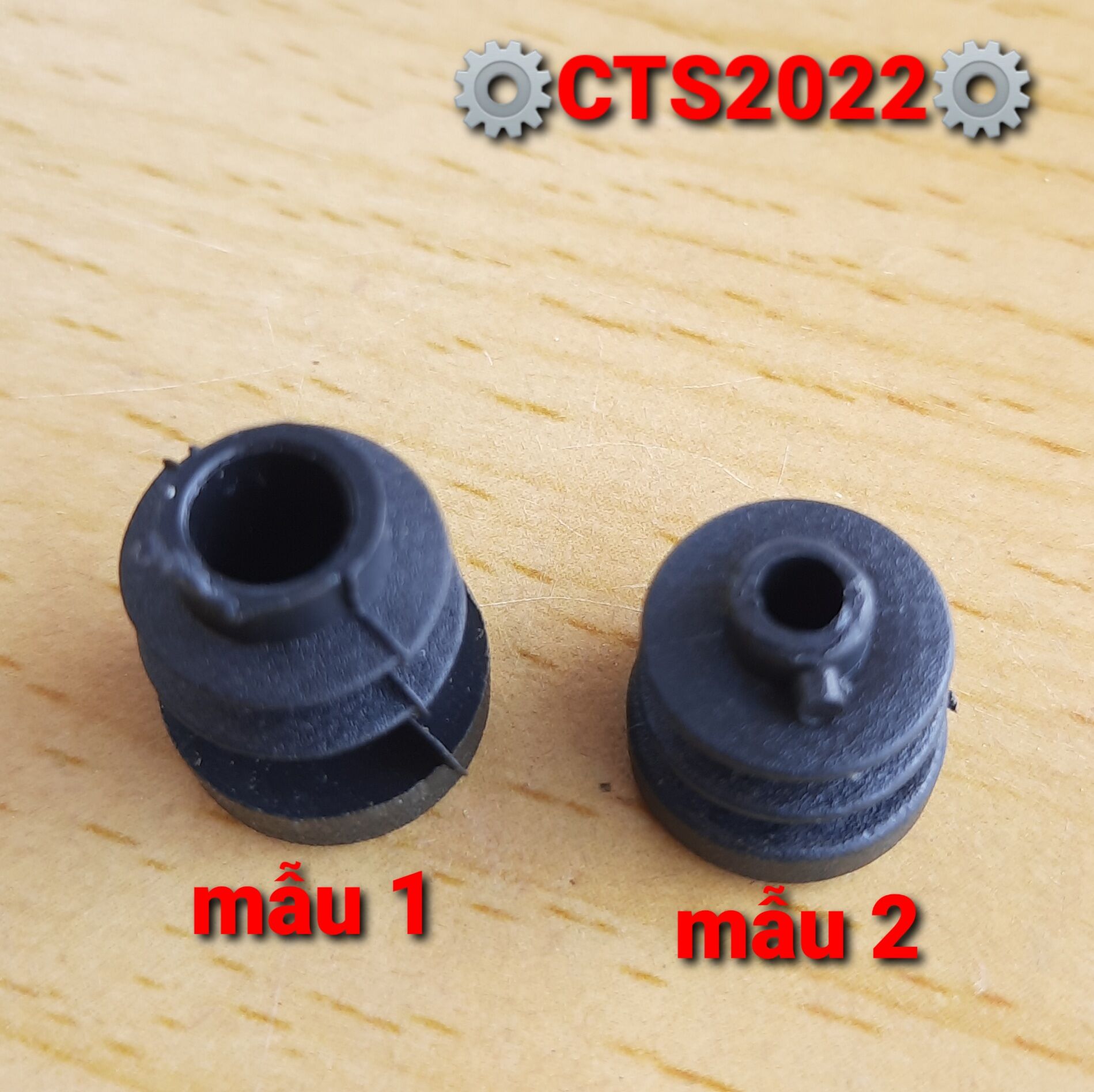 Nút nhựa bịt đầu ống phi 12mm