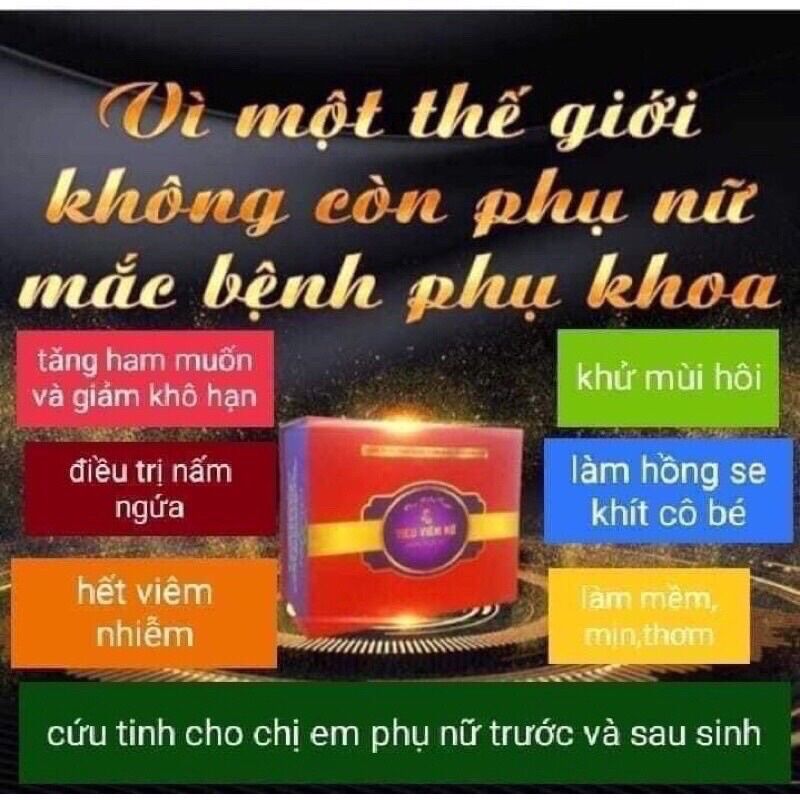 Tiêu viêm nữ Hoàng sơn(tặng hộp cốt xông rửa 5 gói)