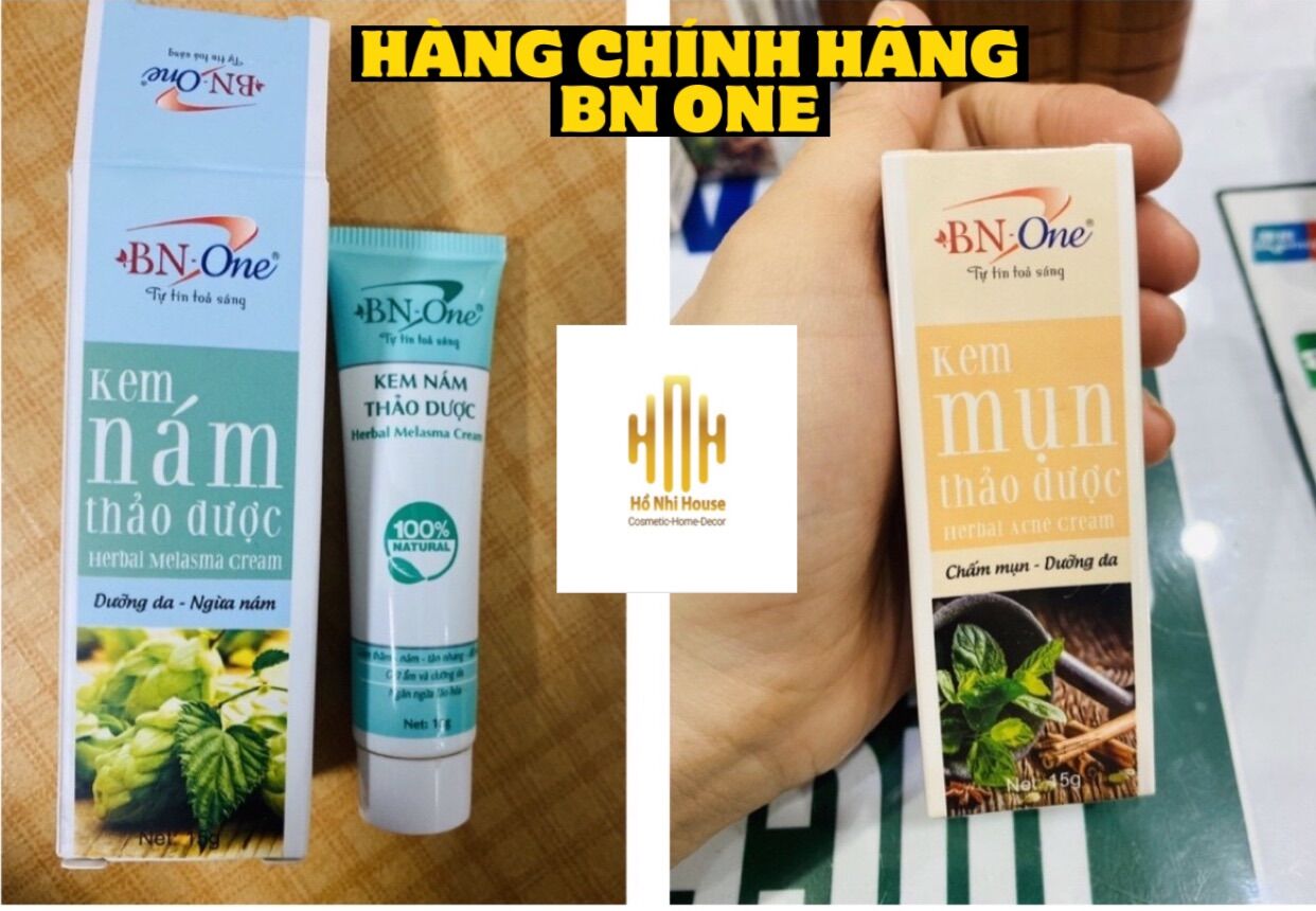 Kem nám thảo dược bn one- kem mụn thảo dược bn one.