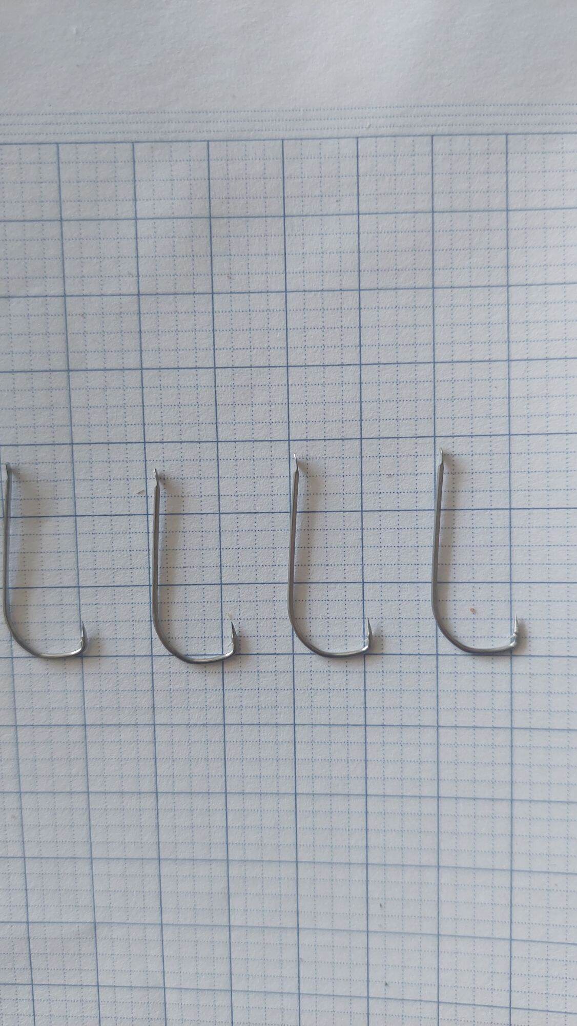 100 Pcs Stainless Steel Green Crayfish Fishing Hooks