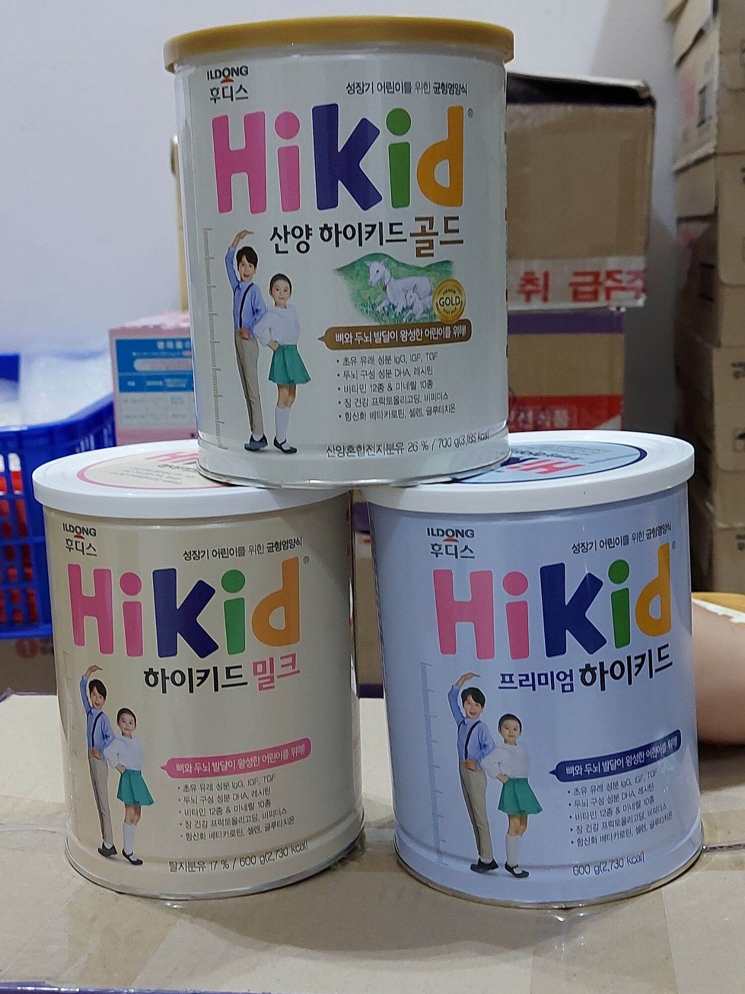Sữa Hikid Vani nội địa Hàn 600g