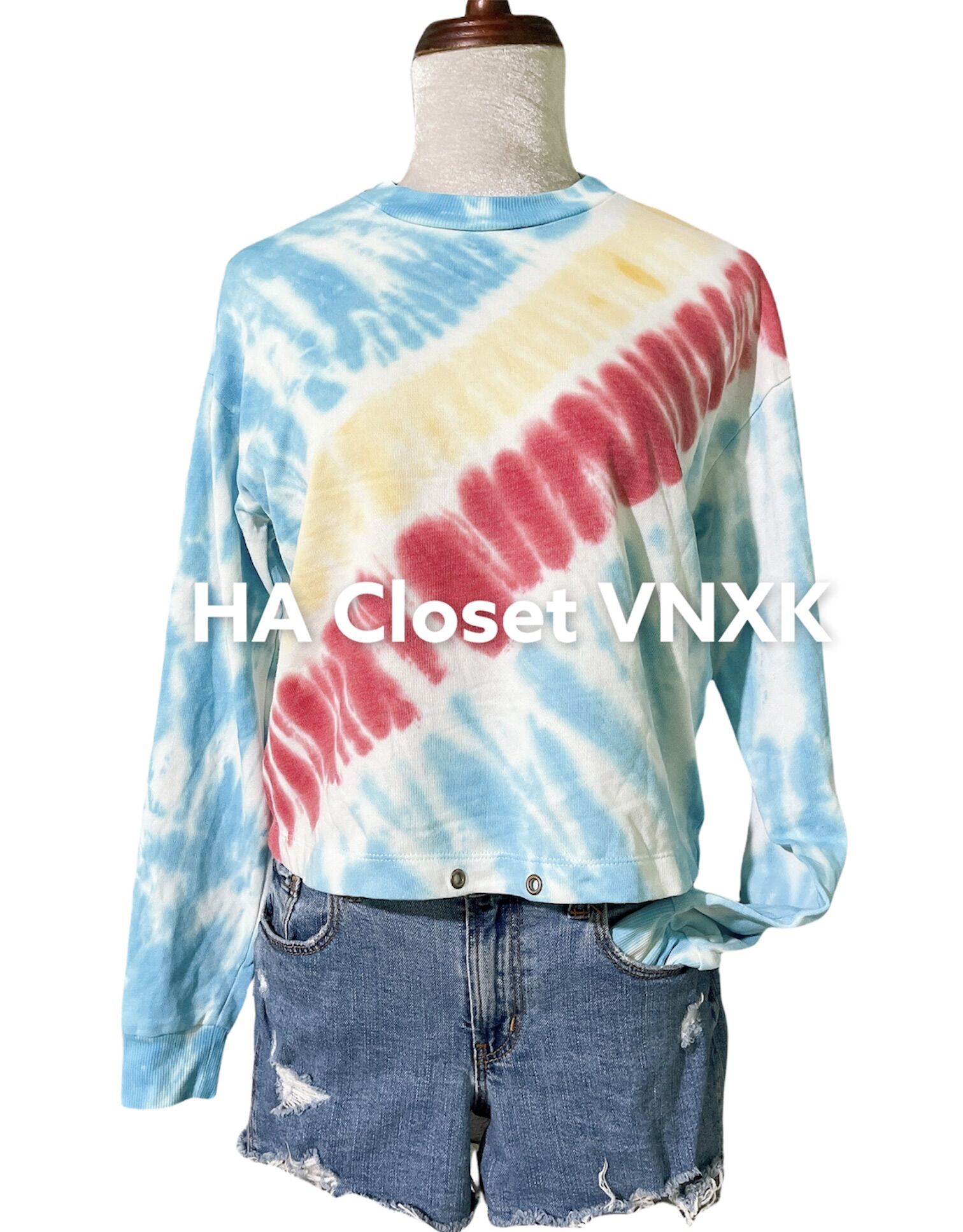 Áo Sweater Loang Màu Xuất Dư