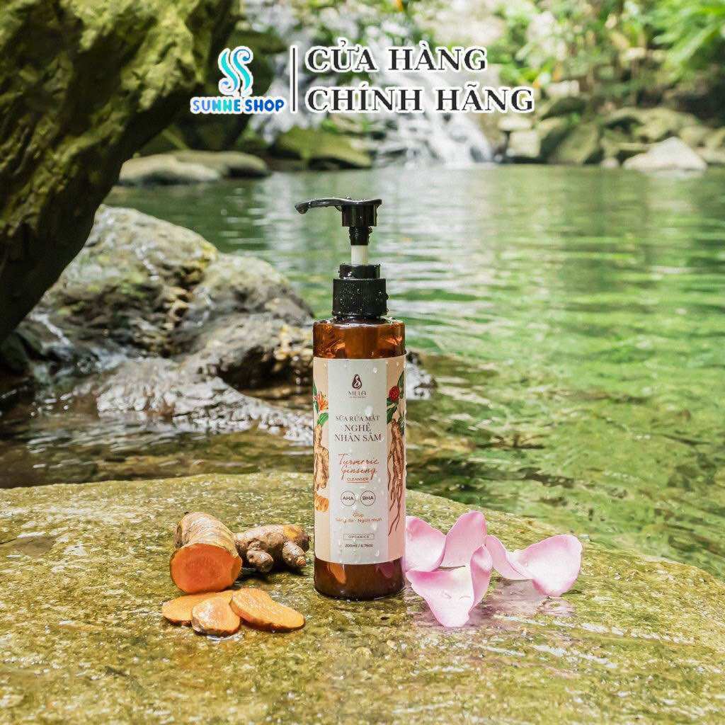 Sữa rửa mặt nghệ - nhân sâm 200ml