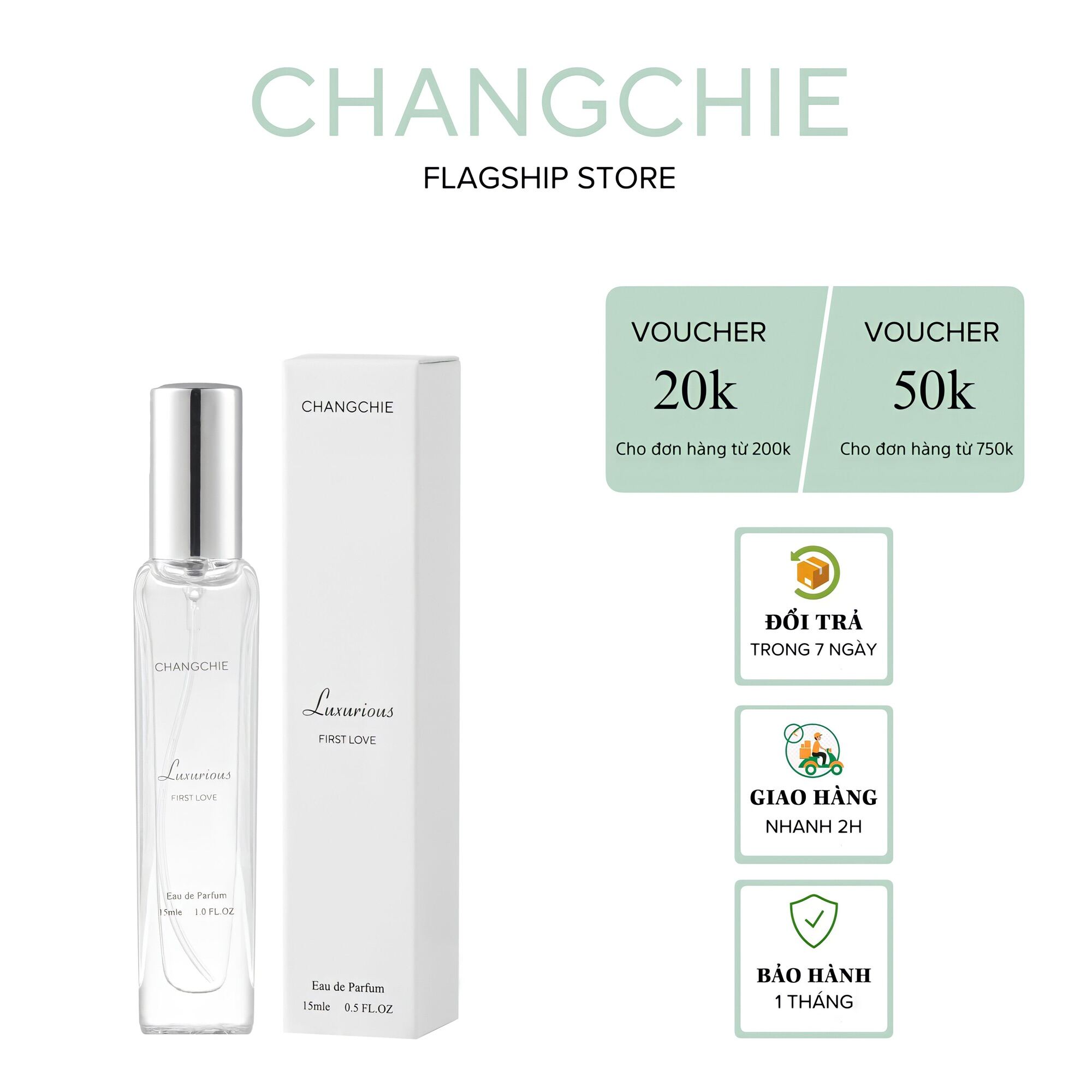 nước hoa nữ Changchie Luxurious chinh hãng cao cấp 15ml thumbnail