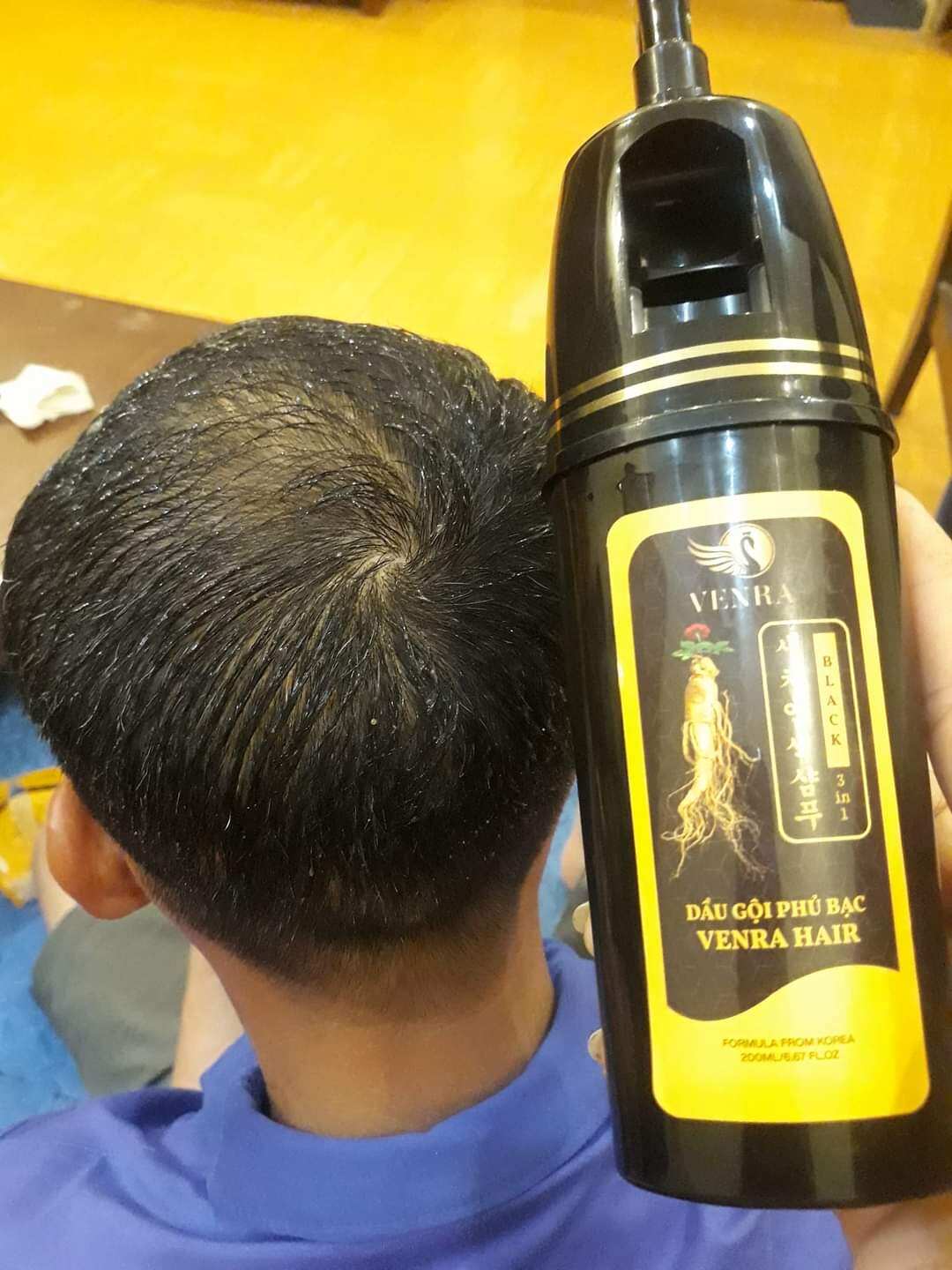 DẦU GỘI PHỦ BẠC VENRA HAIR