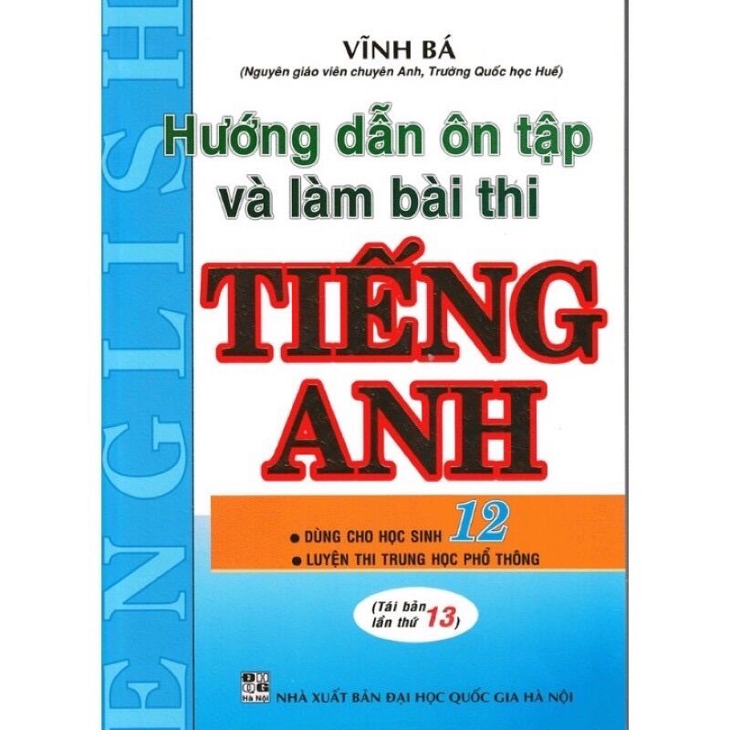 Sách: hướng dẫn ôn tập và làm bài thi tiếng anh