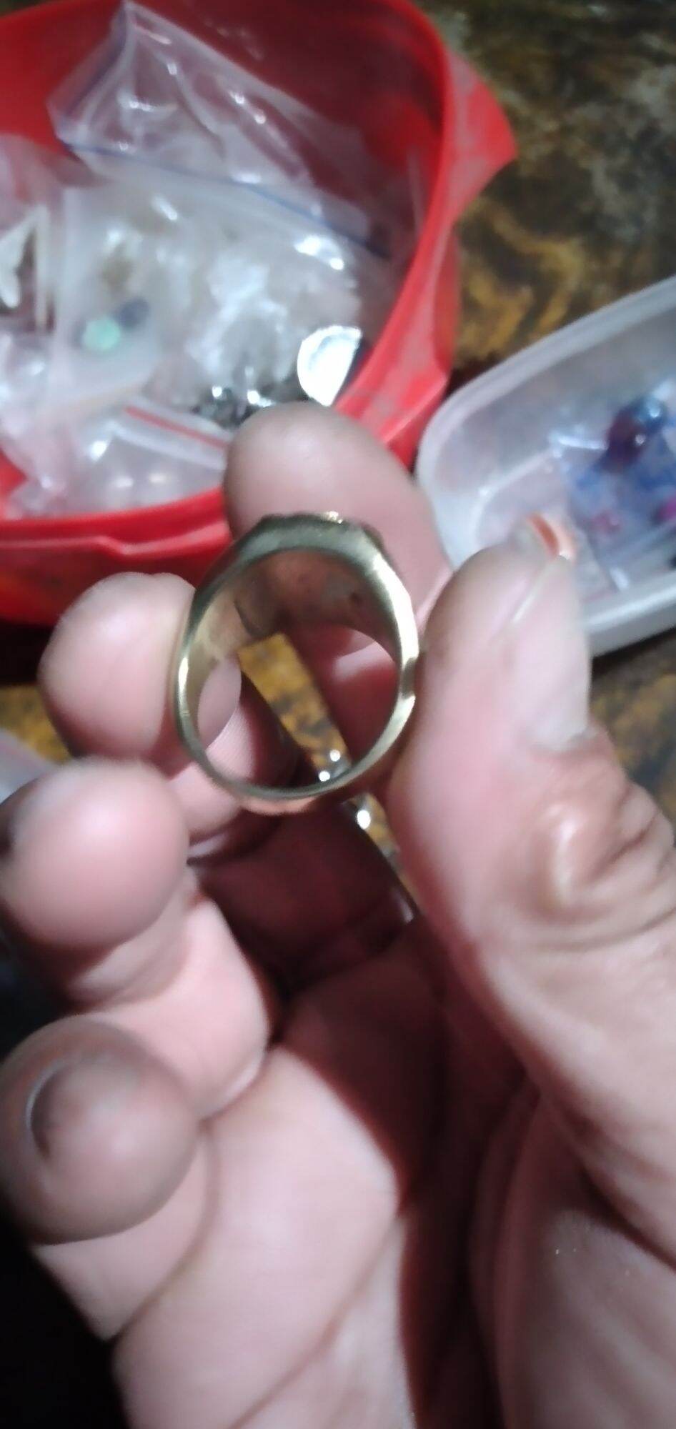 nhẫn mỹ nam mặt đá shaphia xanh  đen, trắng xanh và ruby thiên nhiên   ( tặng kèm móc khóa inox )