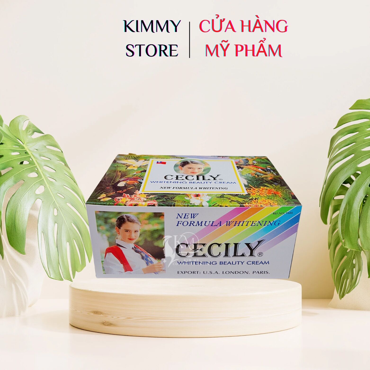 Kem nền trắng da Cecily beauty Cream 16g