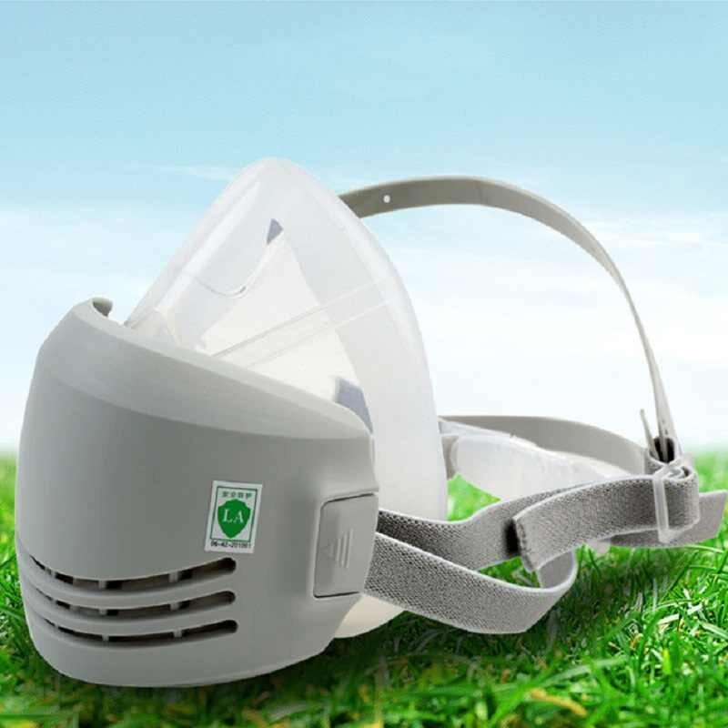 Mặt nạ chống bụi , chống độc , phòng khói bụi silicon, cao su siêu mềm STRONG ST-AGX