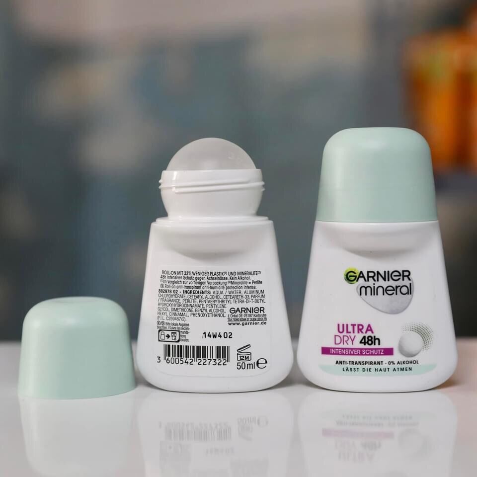 lăn khử mùi diệt khuẩn  Garnier