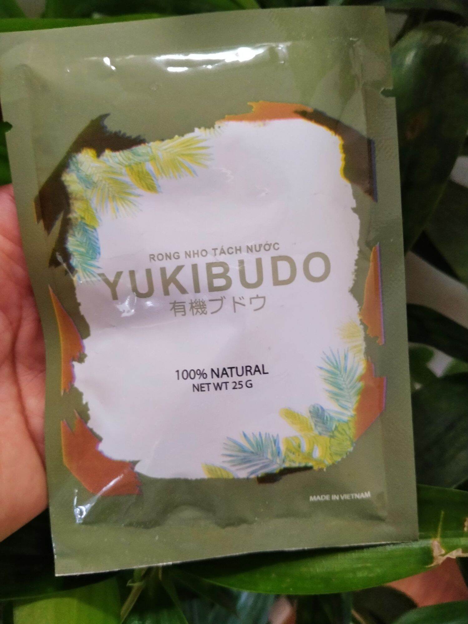 Gói Rong nho Yukibudo 25g