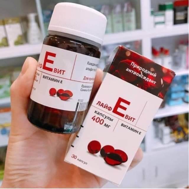 Vitamin e đỏ nga - e đỏ thủy tinh lọ nhựa 400mg 260mg zentiva mirrola lumi