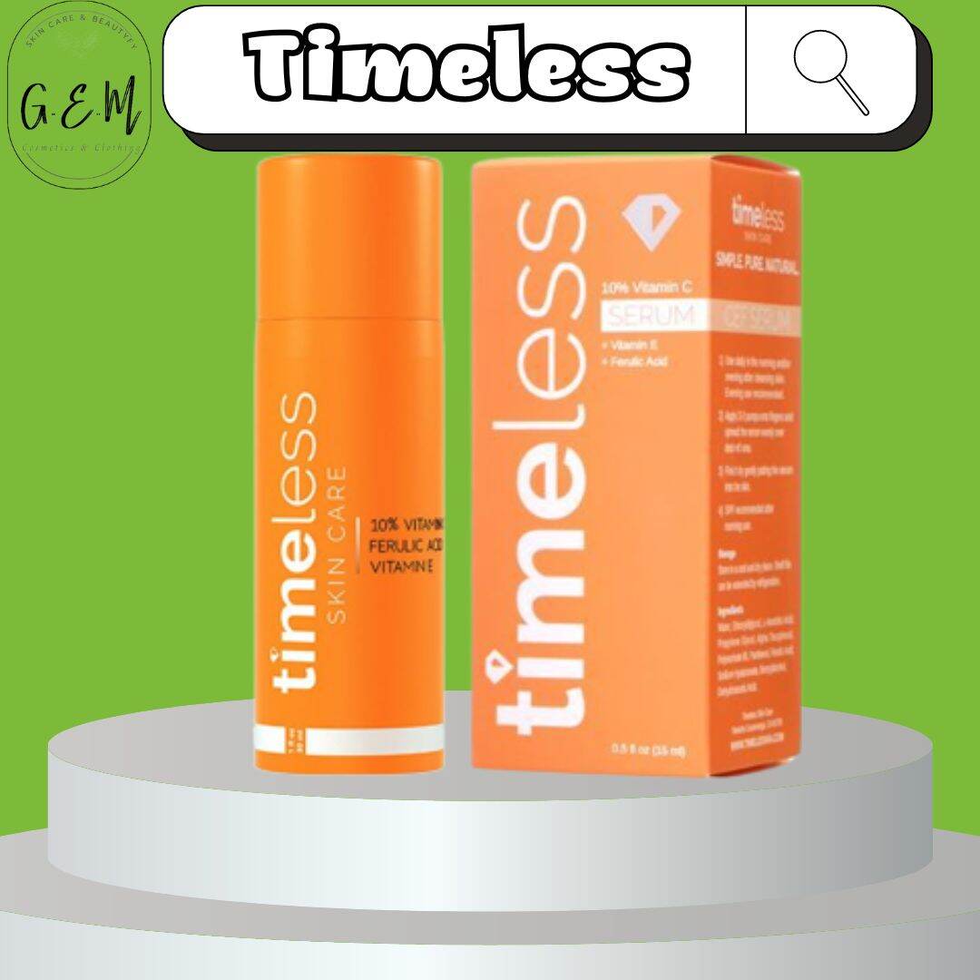 Serum Dưỡng Sáng Da Timeless 10% Vitamin C Ferulic Acid Vitamin E