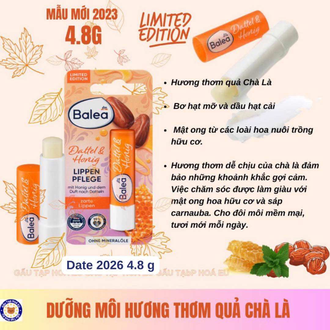 Son dưỡng môi Balea Nội địa Đức HERITE